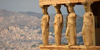 Columns from the Acropolis of Athens