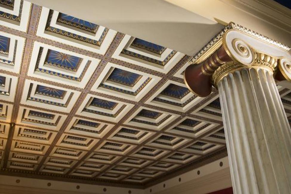 Ceiling in the Greek Room in the Cathedral of Learning